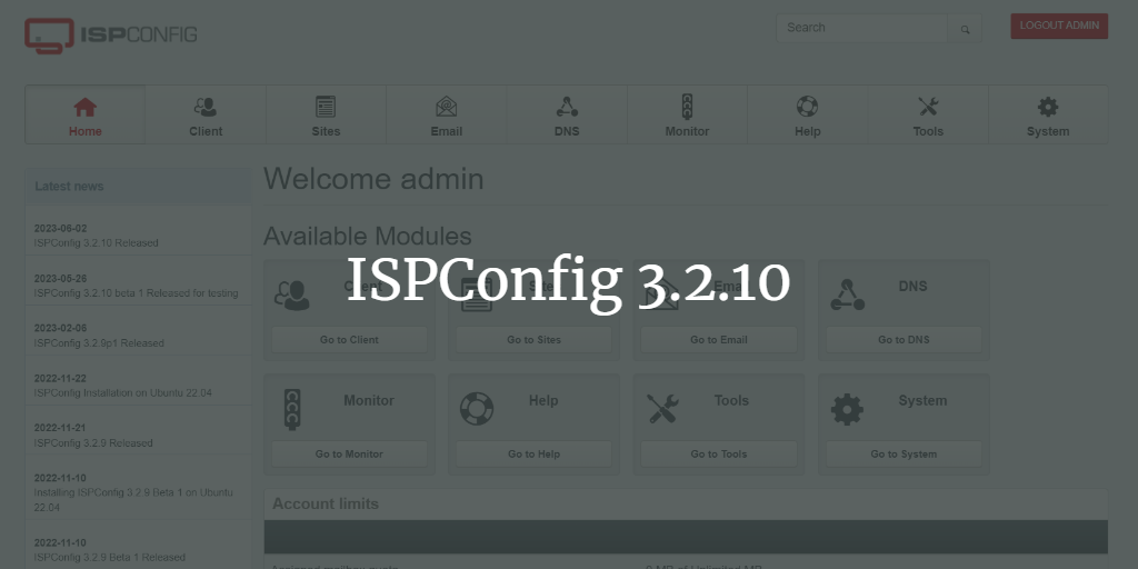 ISPConfig 3.2.10 Released - ISPConfig