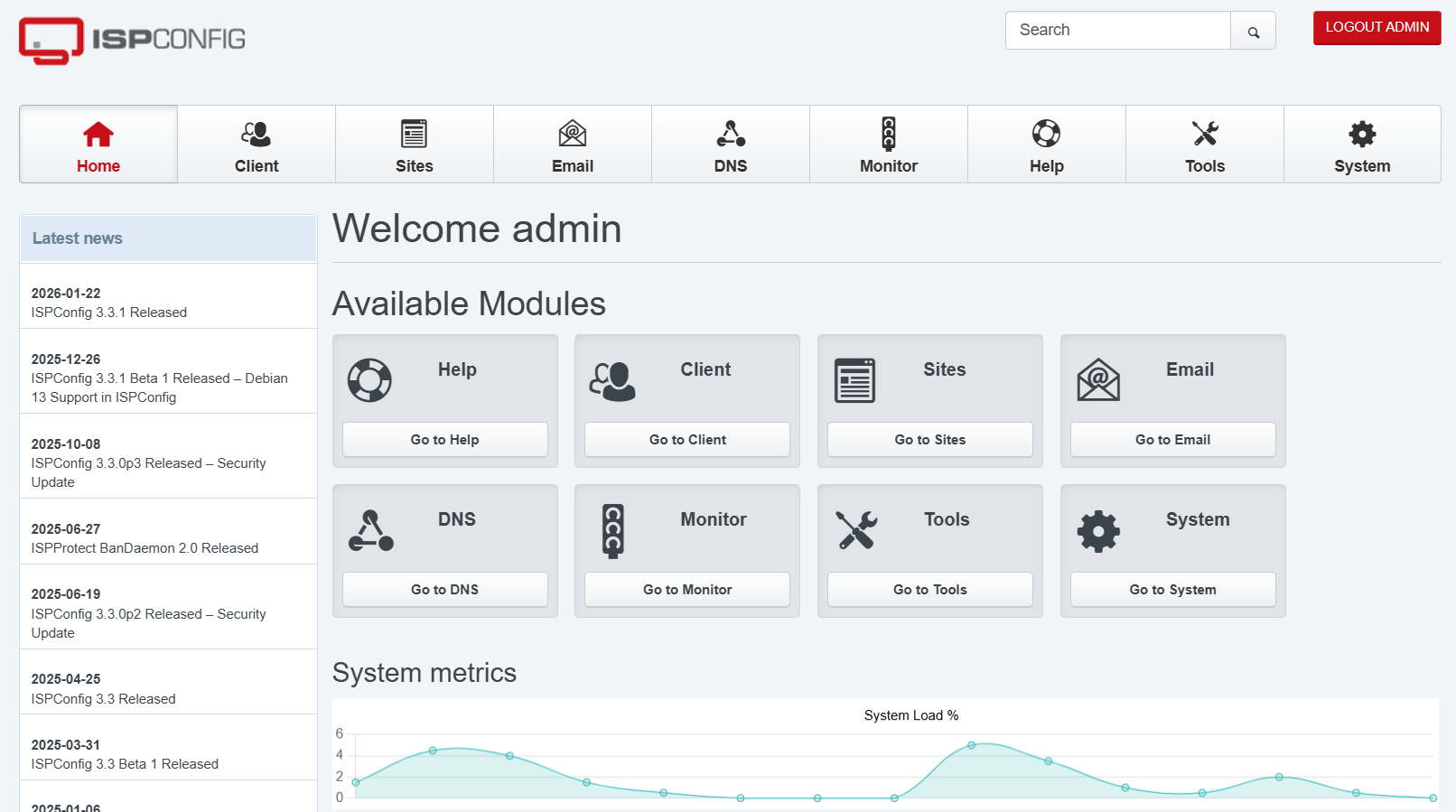 ISPConfig 3.3.1 Released - ISPConfig